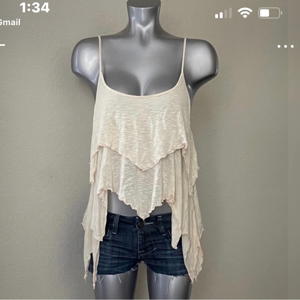 TOBI TOP BOHO CREAM 6 sm